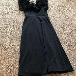 Elegant Black Evening Dress